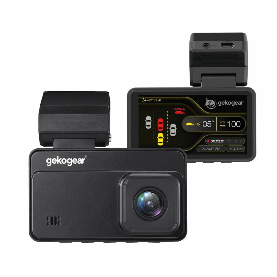 Cámara de Tablero GekoGear Orbit D220 2K Quad HD AI Front and Rear Dash Cam - vista 2