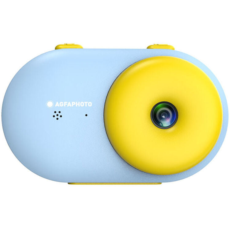 Cámara Digital AgfaPhoto Realikids Cam Sumergible 10 Metros Azul - vista lateral