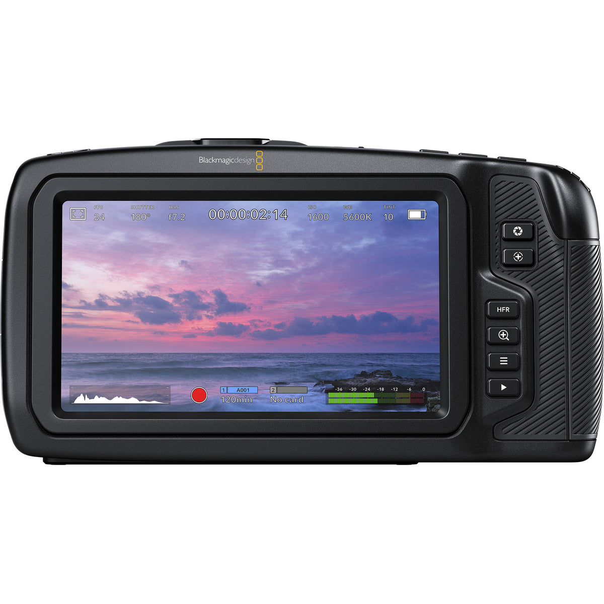 Cámara Digital Blackmagic Design Pocket 4K - vista frontal