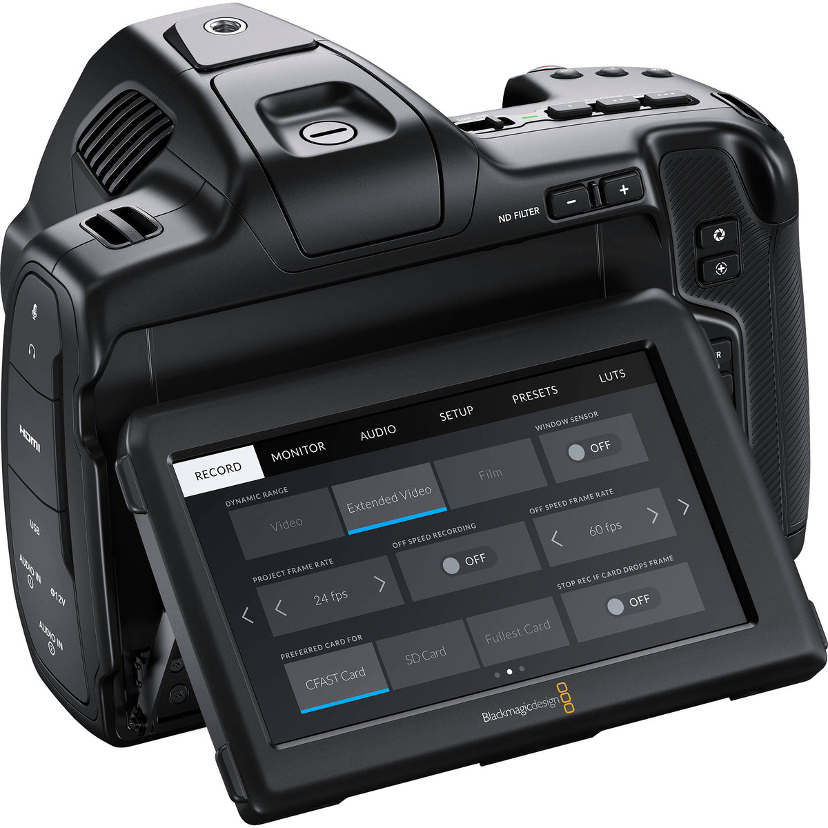 Cámara Digital Blackmagic Design Pocket 6K Pro (Canon EF) - detalle