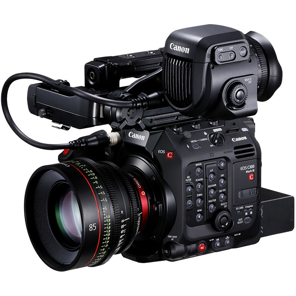 Cámara Digital Canon EOS C300 Mark III Cuerpo (EF Lente Montura) - detalle