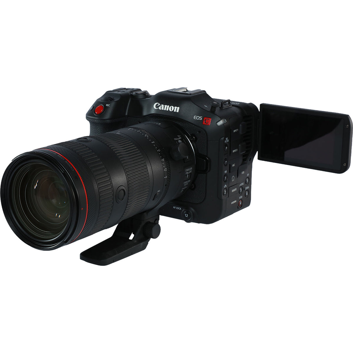 Cámara Digital Canon EOS C70 Cinema Kit con RF 24-105mm f/2.8 Lente - en uso