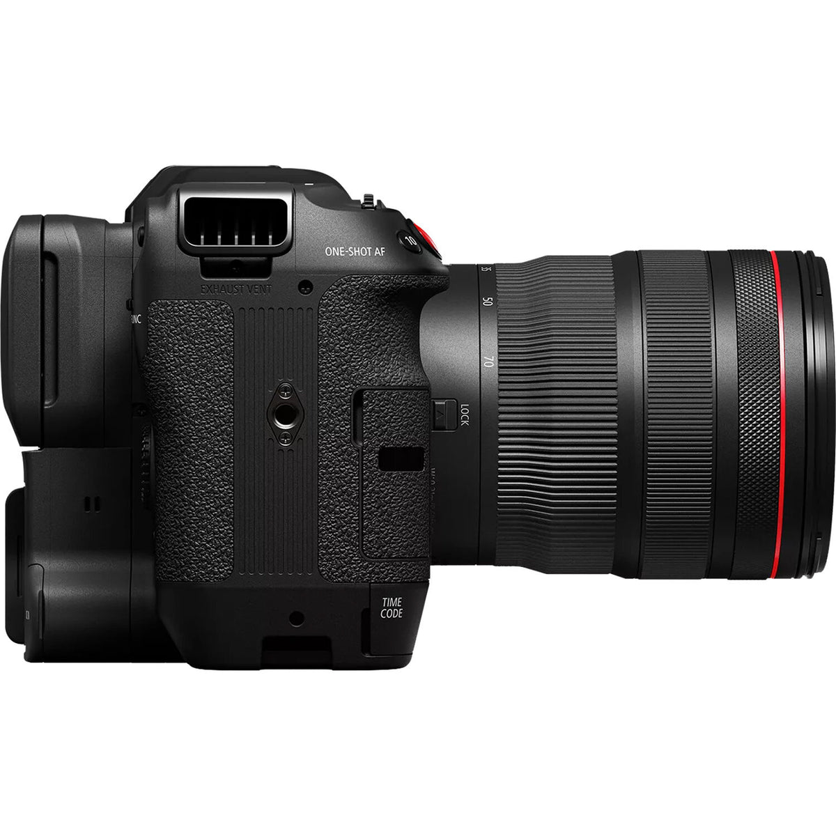 Cámara Digital Canon EOS C70 Cinema Kit con RF 24-70mm f/2.8 Lente - puertos y conexiones
