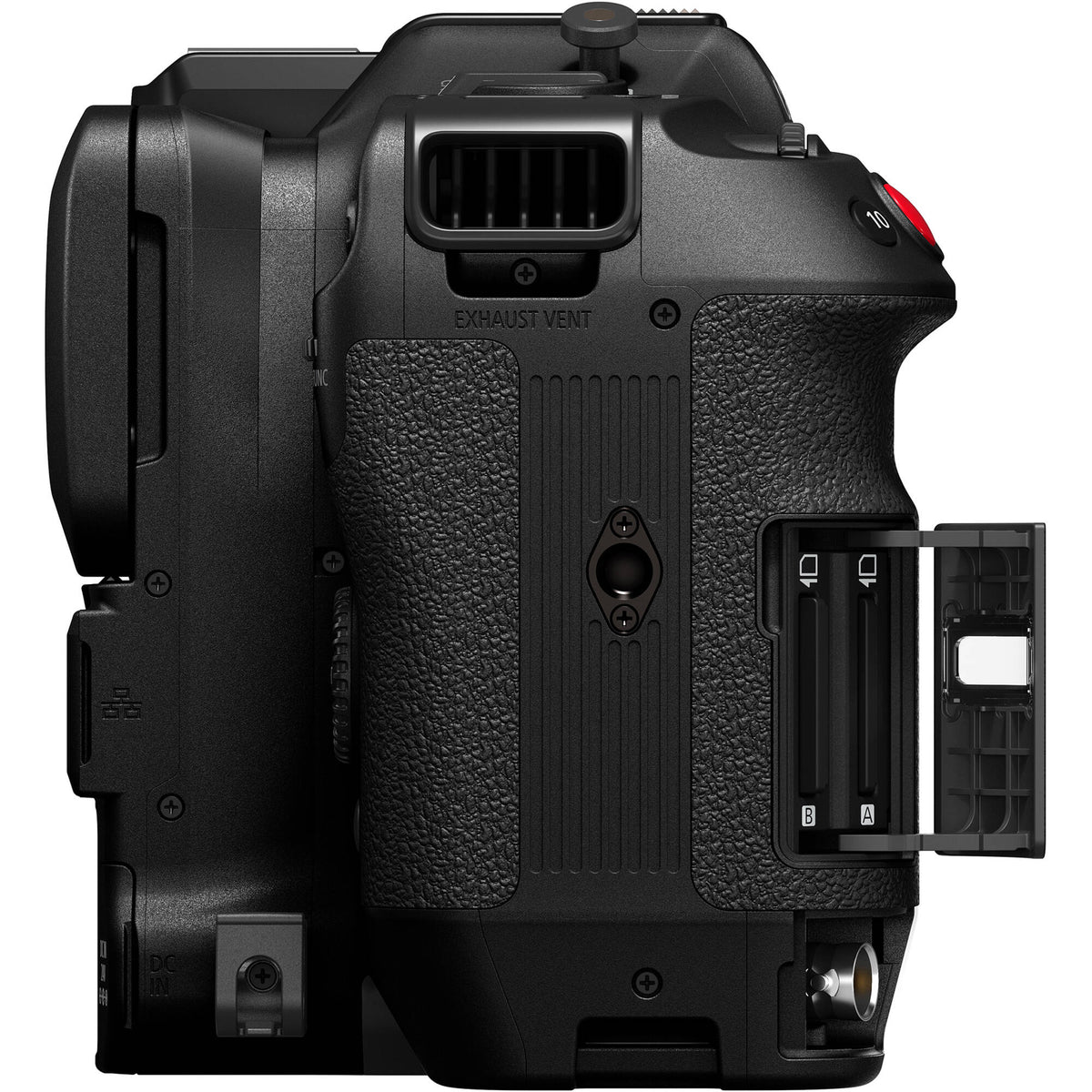 Cámara Digital Canon EOS C80 6K Full Frame (Canon RF) - puertos y conexiones