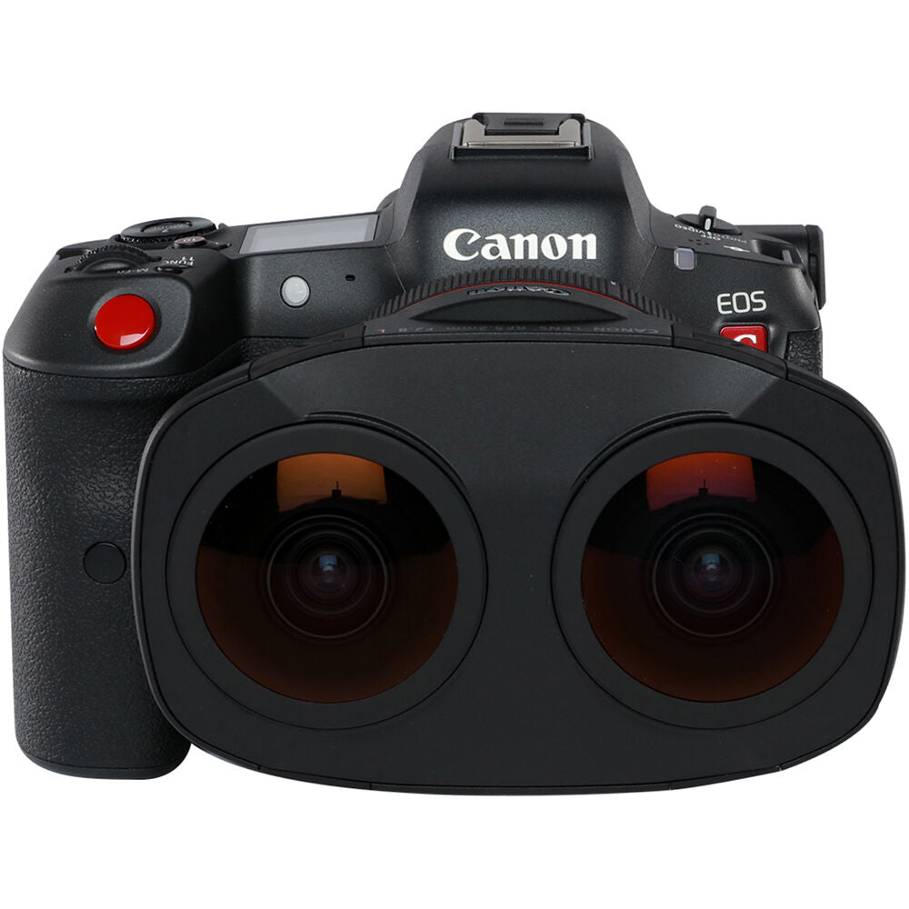 Cámara Digital Canon EOS R5 C Kit VR con Lente RF 5.2mm f/2.8 Dual Fisheye - vista frontal