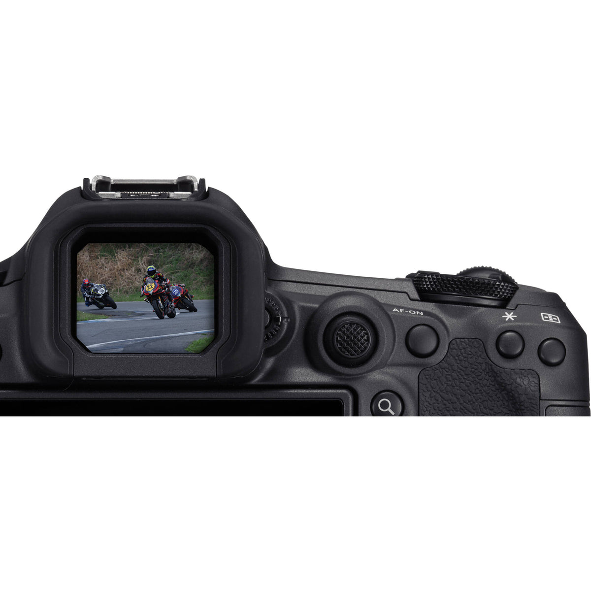 Cámara Digital Canon EOS R5 Mark II con Lente RF 24-105mm f/4L - en uso