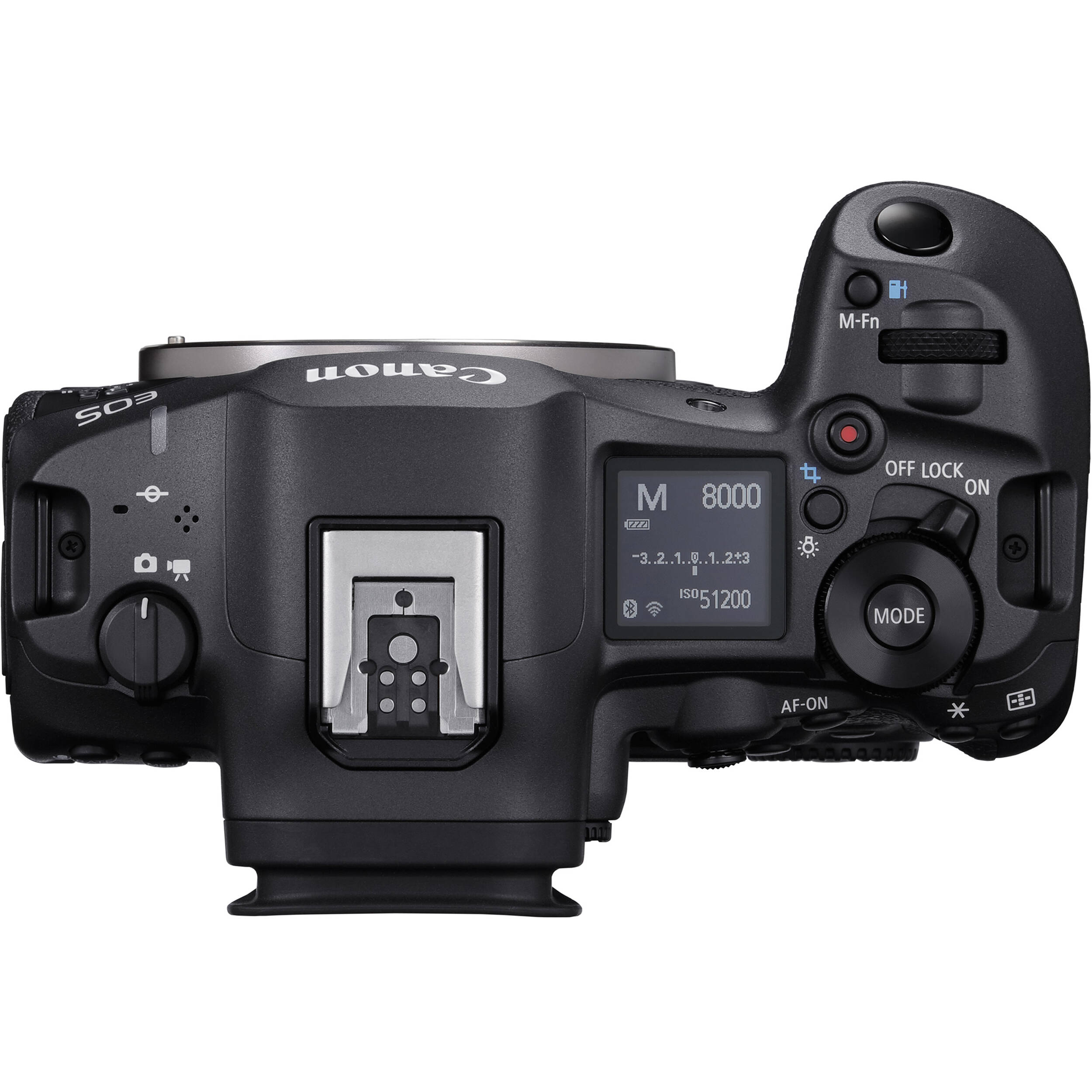 Cámara Digital Canon EOS R5 Mark II Mirrorless Full Frame 45MP - puertos y conexiones