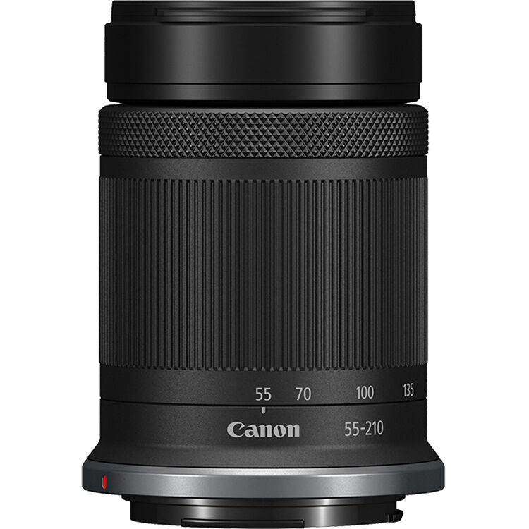 Cámara Digital Canon EOS R50 con Lentes RF-S 18-45mm y RF-S 55-210mm Negra