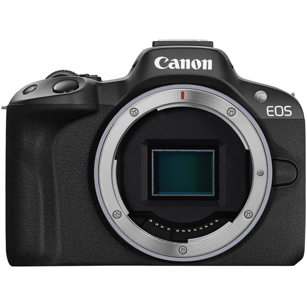 Cámara Digital Canon EOS R50 Kit Creador de Video - vista trasera