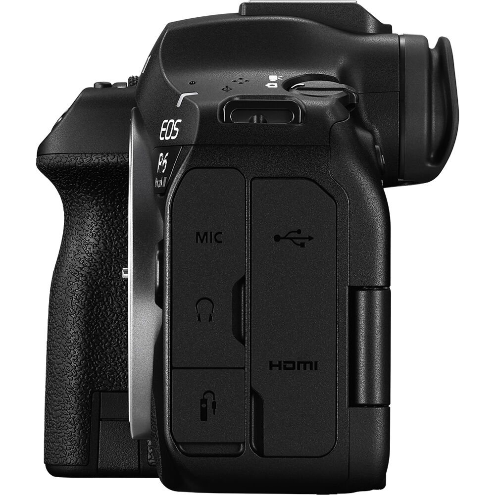 Cámara Digital Canon EOS R6 Mark III con Firmware de Stop Motion - vista trasera