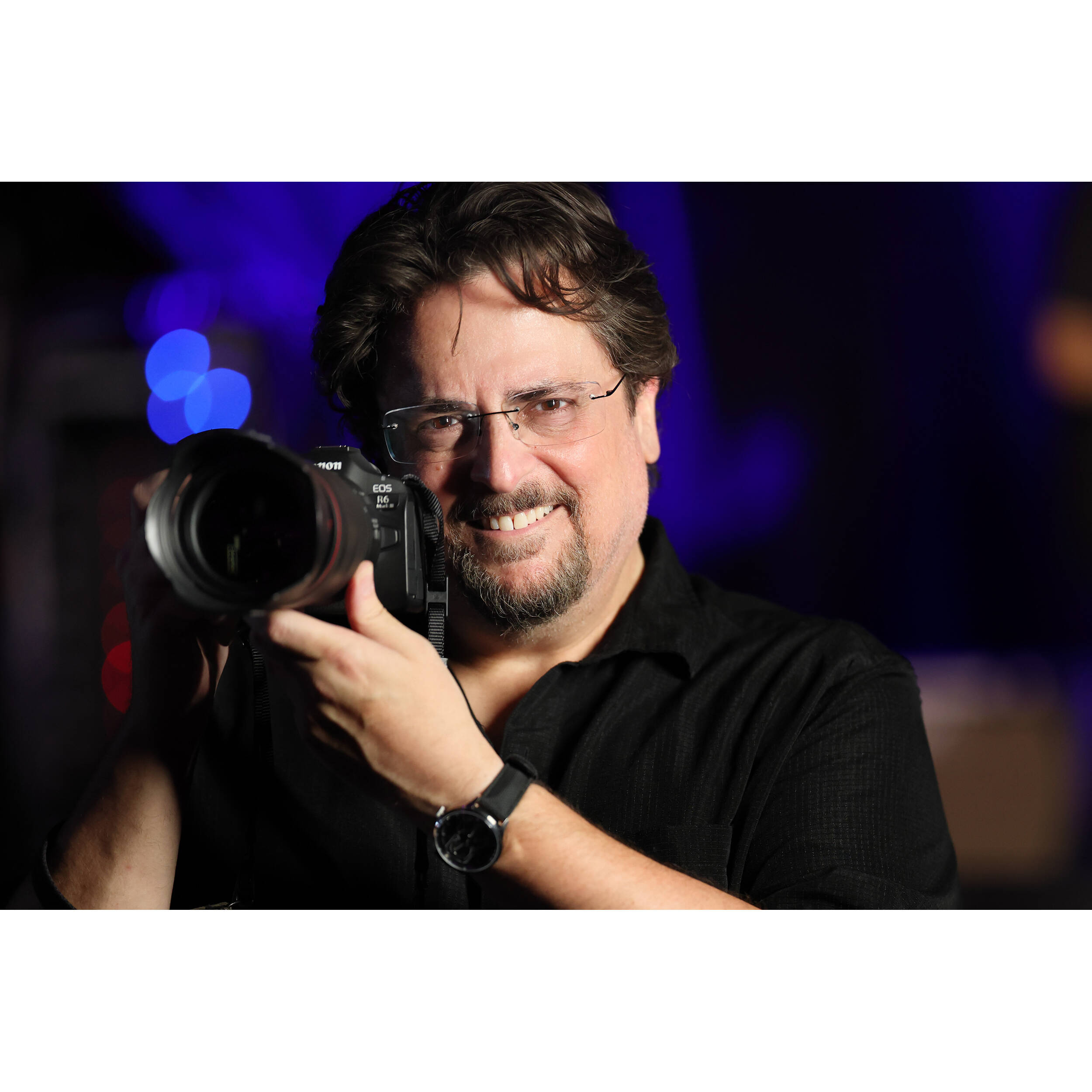 Cámara Digital Canon EOS R6 Mark III con Firmware de Stop Motion - en uso