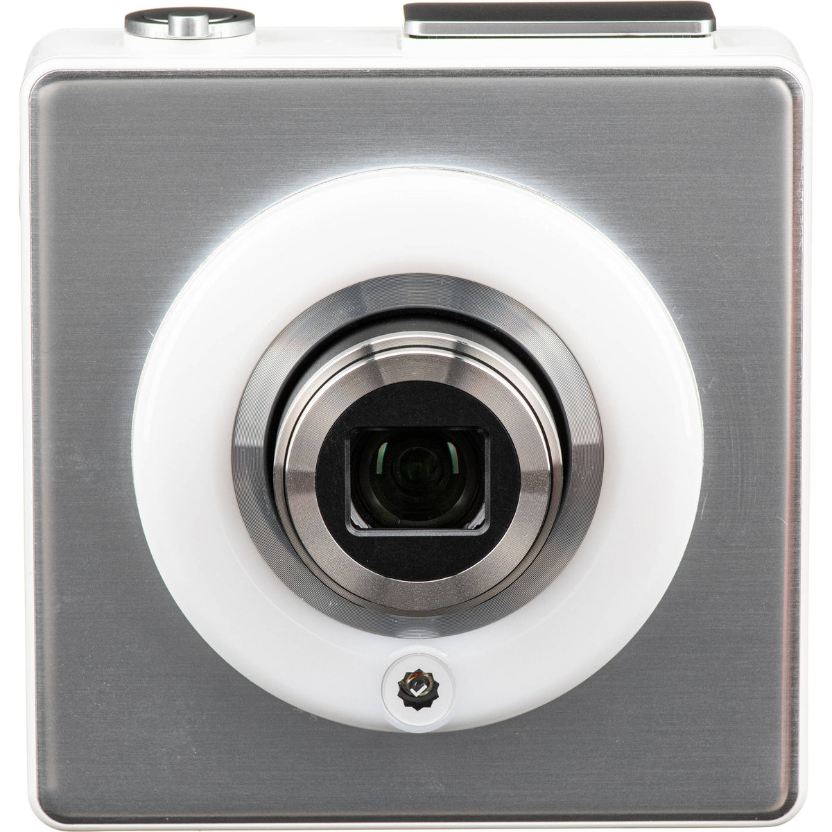 Cámara Digital Dijie Shooter Compacta 16MP Zoom Óptico 5x Plateada - vista principal