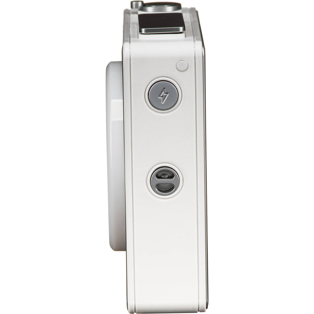 Cámara Digital Dijie Shooter Compacta 16MP Zoom Óptico 5x Plateada - vista trasera