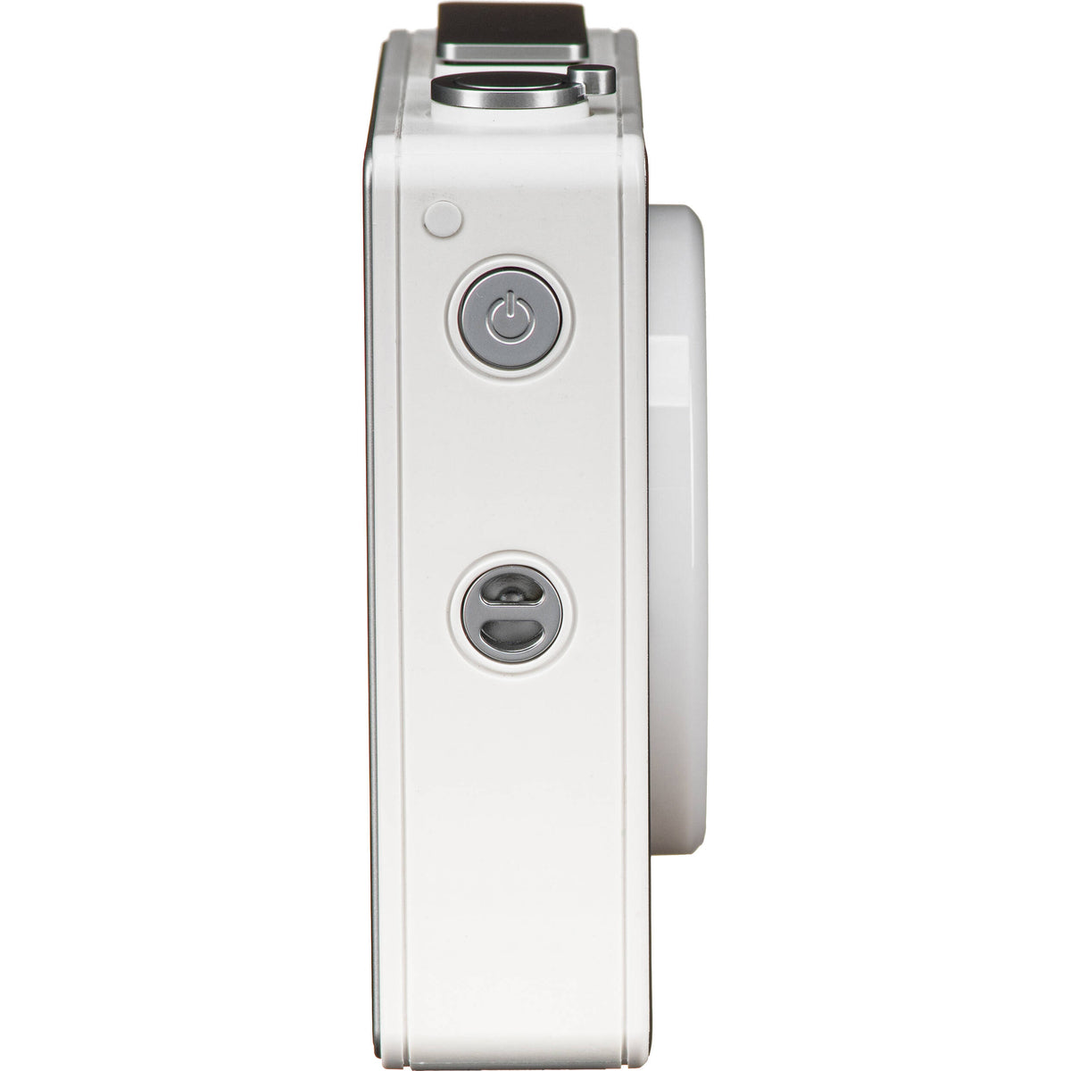 Cámara Digital Dijie Shooter Compacta 16MP Zoom Óptico 5x Plateada - vista lateral