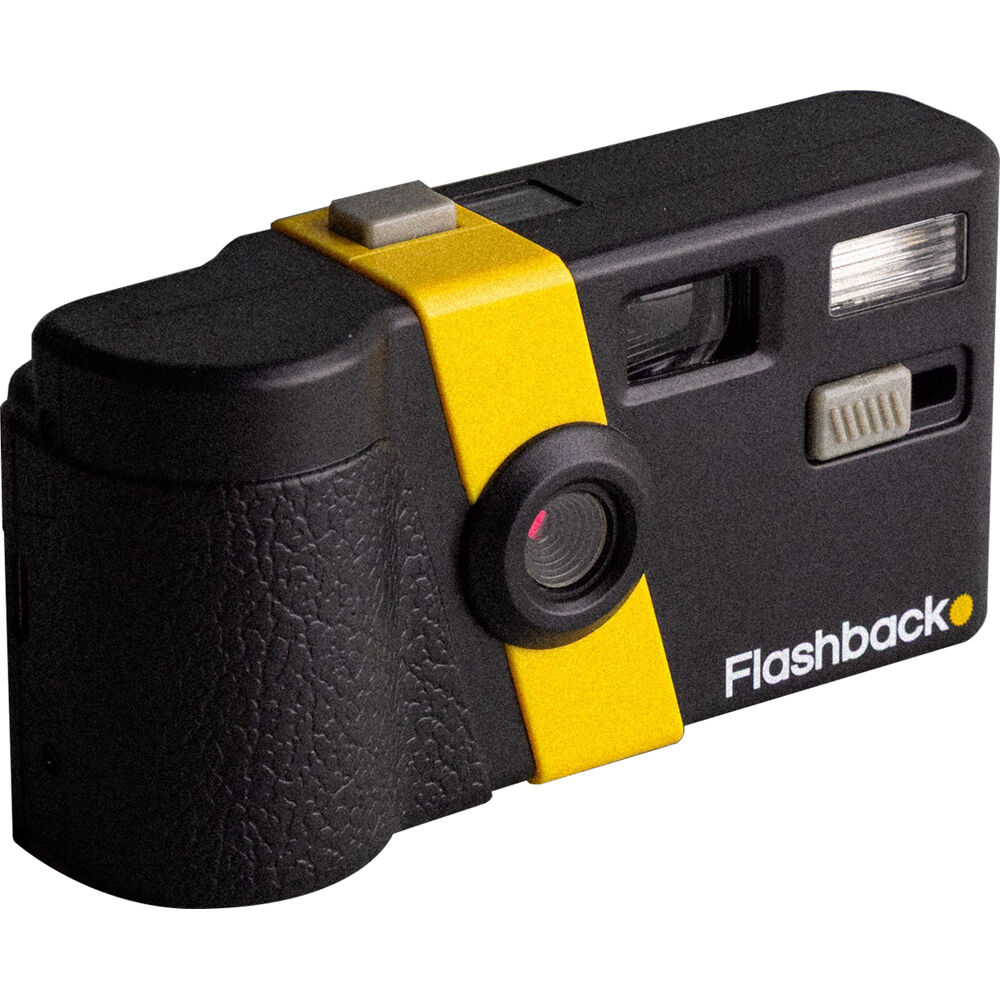 Cámara Digital Flashback ONE35 V2 13MP Amarilla y Negra - vista principal