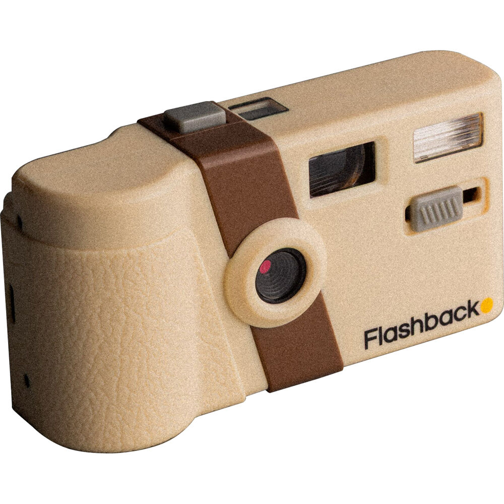 Cámara Digital Flashback ONE35 V2 13MP Café y Crema - vista principal