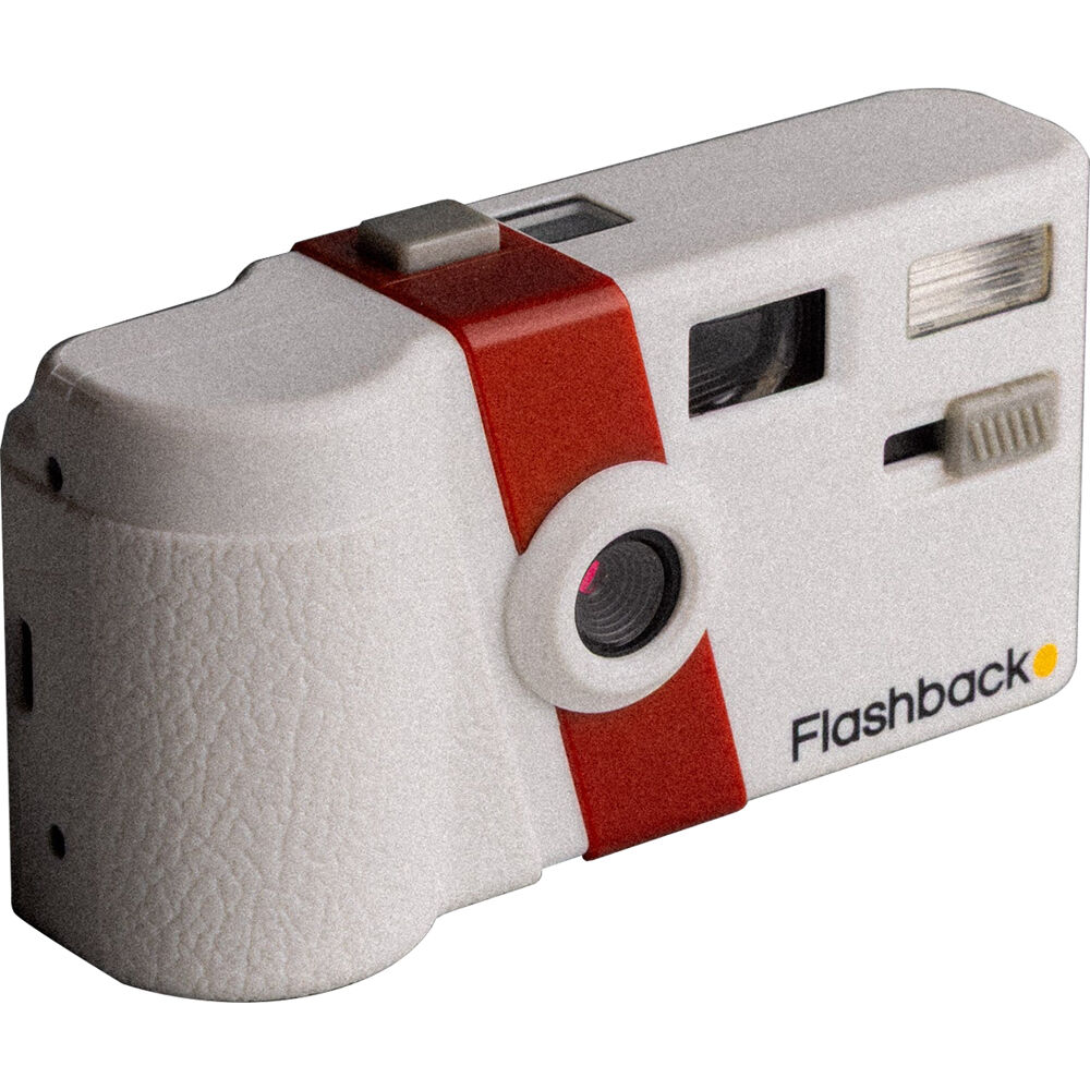 Cámara Digital Flashback ONE35 V2 13MP Roja y Blanca - vista principal