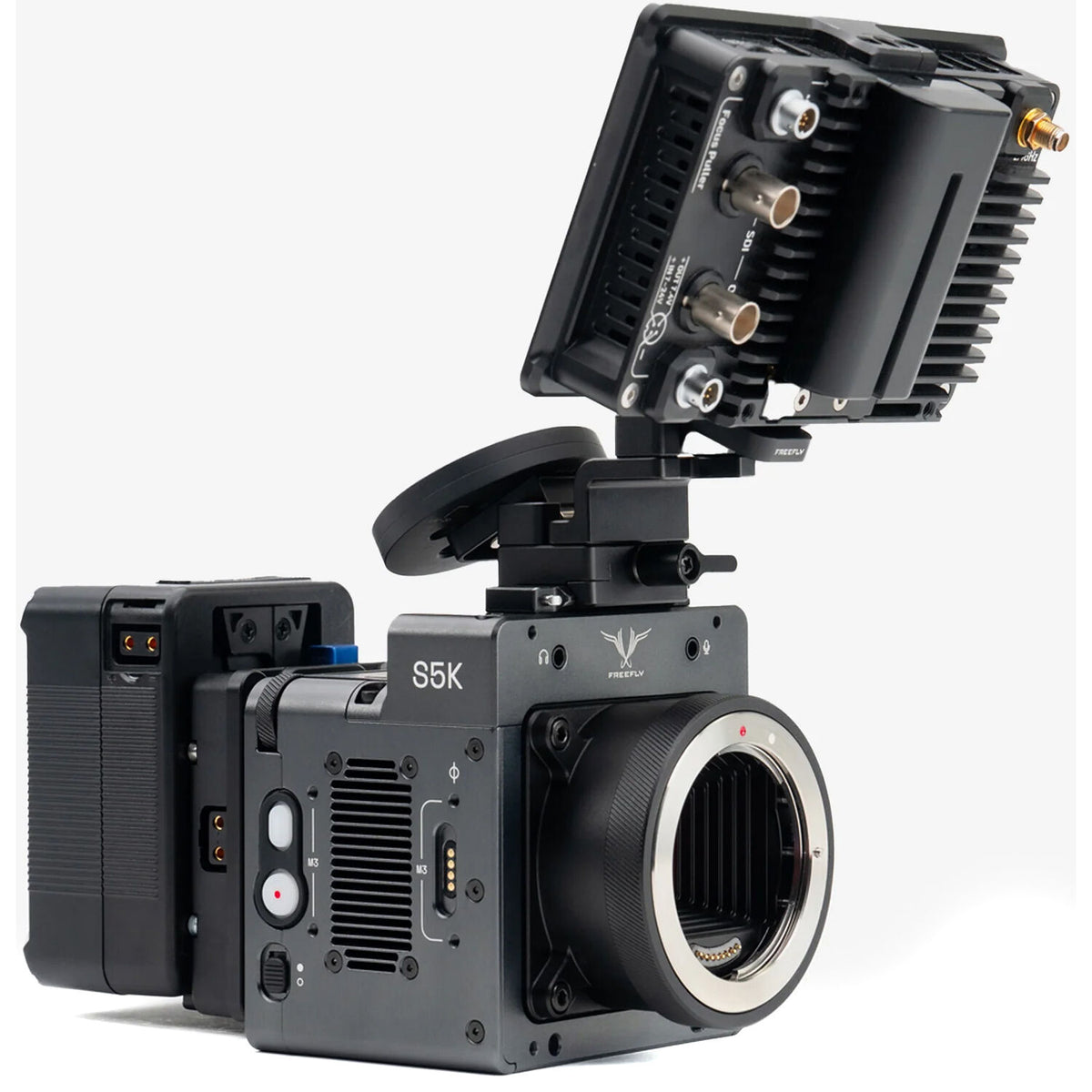 Cámara Digital FREEFLY Ember S5K (Activa EF Montura, 4TB) - puertos y conexiones