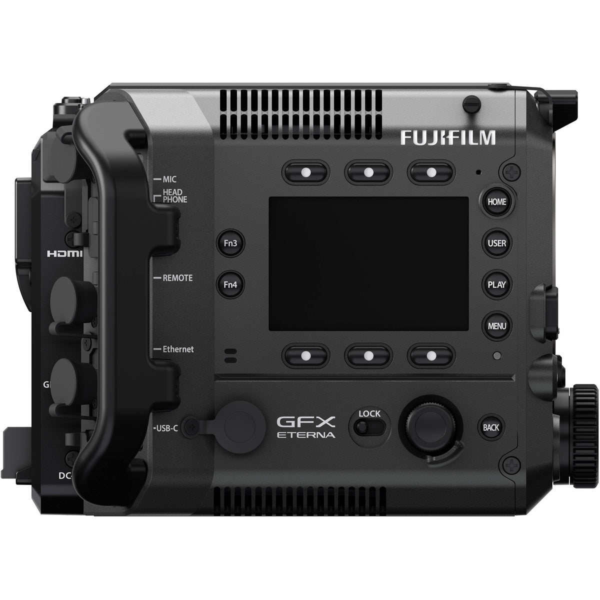 Cámara Digital Fujifilm GFX ETERNA 55 (FUJIFILM G, ARRI PL) - vista lateral