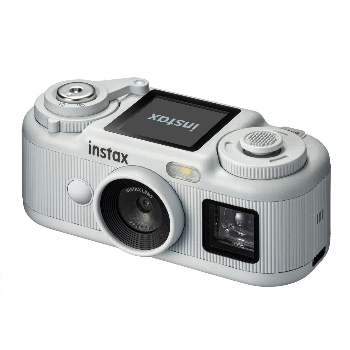Cámara Digital FUJIFILM instax Pal 2 (Blanco) - vista lateral