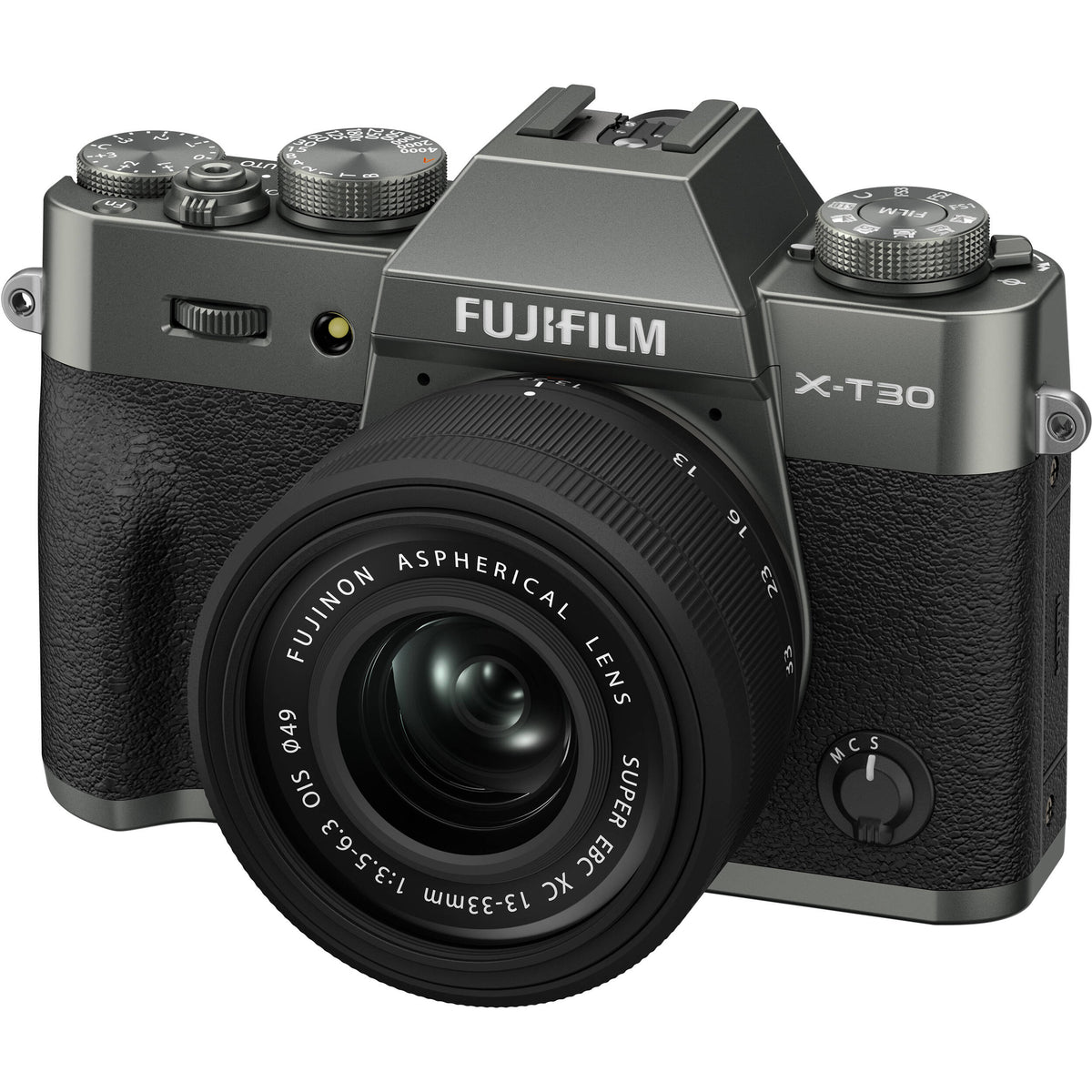 Cámara Digital Fujifilm X-T30 III con Lente XC 13-33mm Plata Carbón