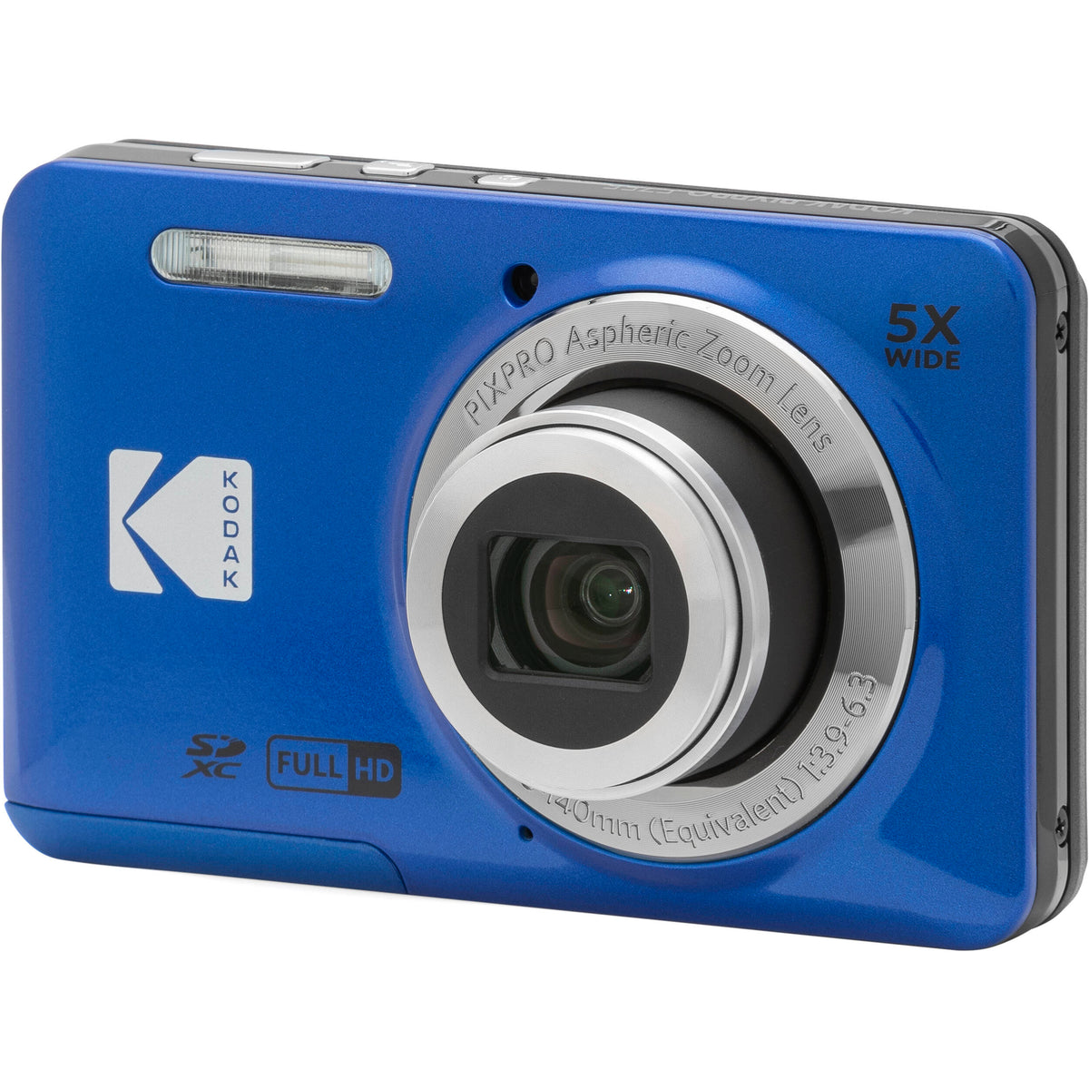 Cámara Digital Kodak PIXPRO FZ55 Digital (Azul) - en uso