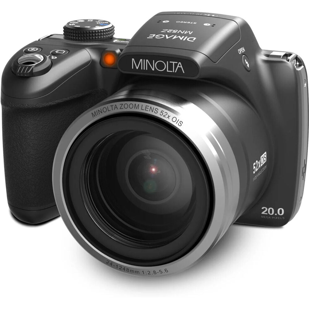 Cámara Digital Minolta MN68Z DiMAGE Zoom Óptico 68x Negra - detalle
