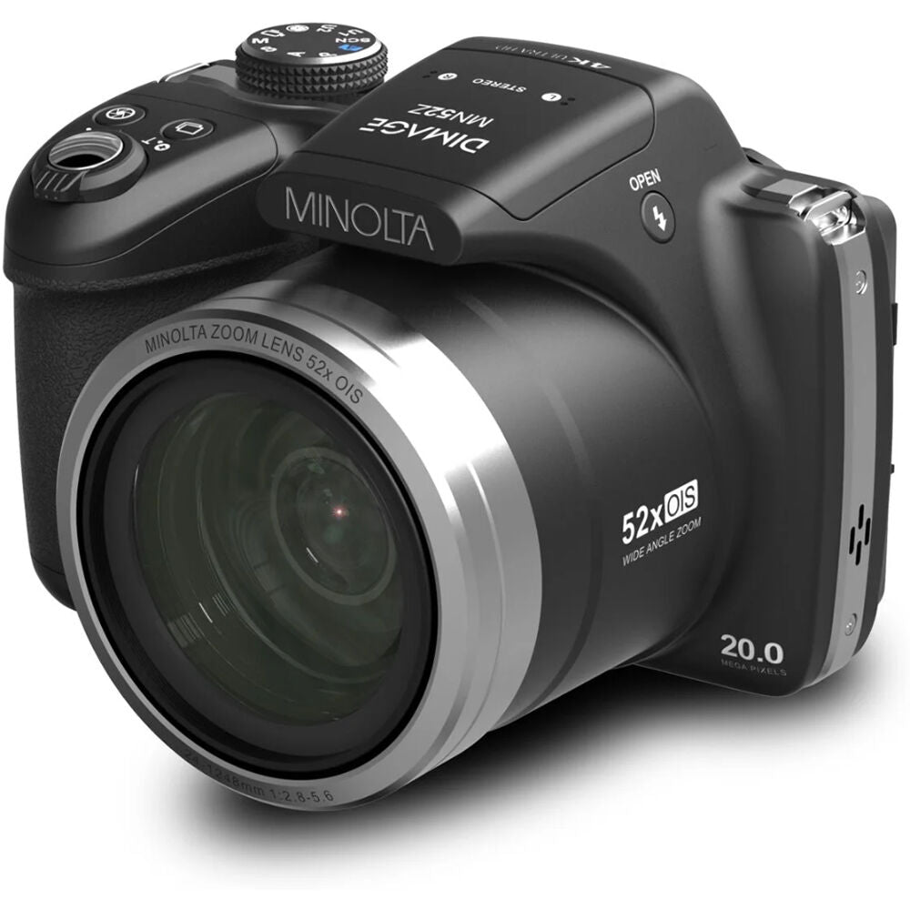 Cámara Digital Minolta MN68Z DiMAGE Zoom Óptico 68x Negra - contenido de la caja