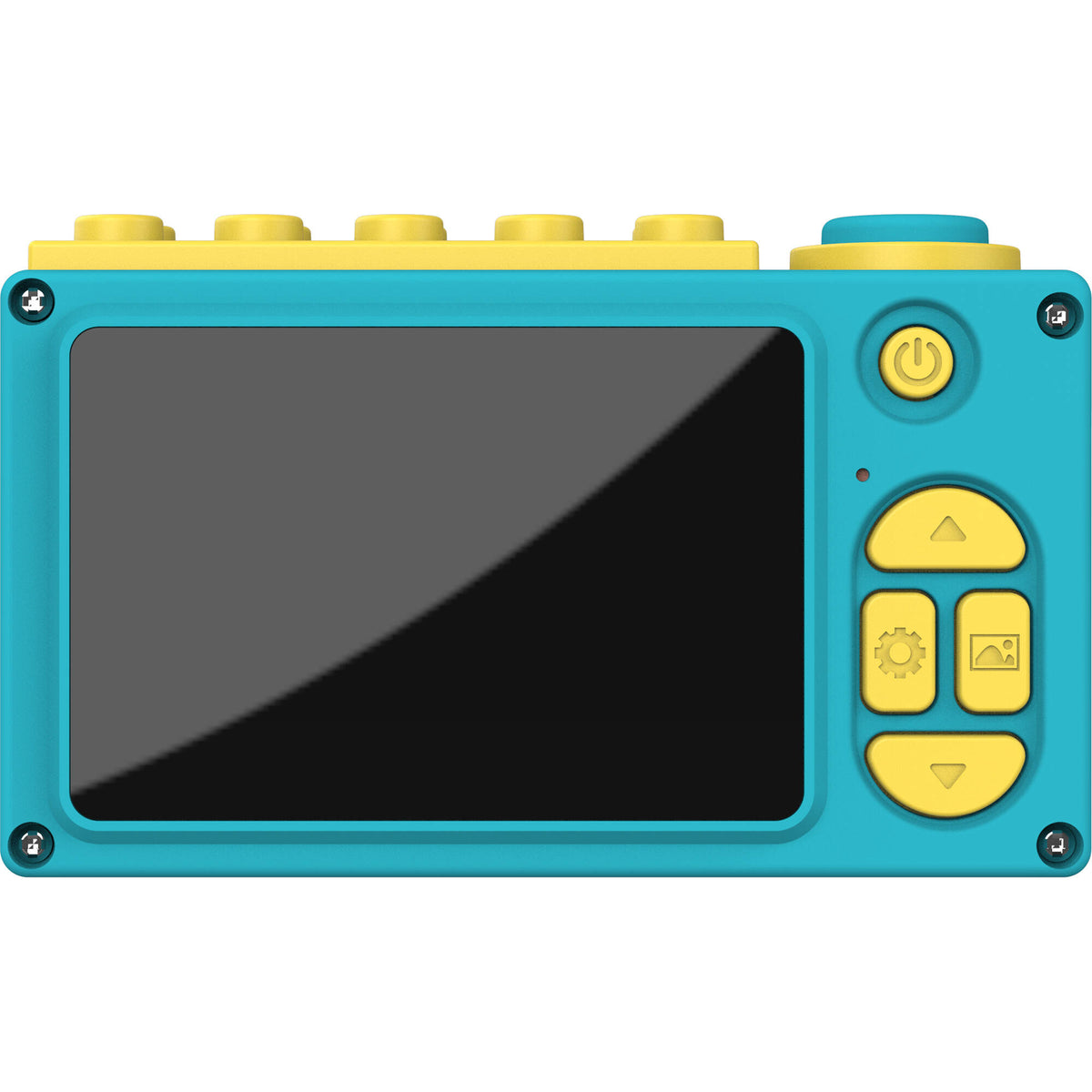 Cámara Digital myFirst Kids 2 Sumergible para Niños Azul - vista frontal