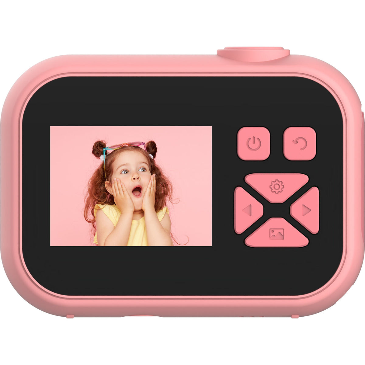 Cámara Digital myFirst Kids Mini 10 para Niños Rosa - vista frontal