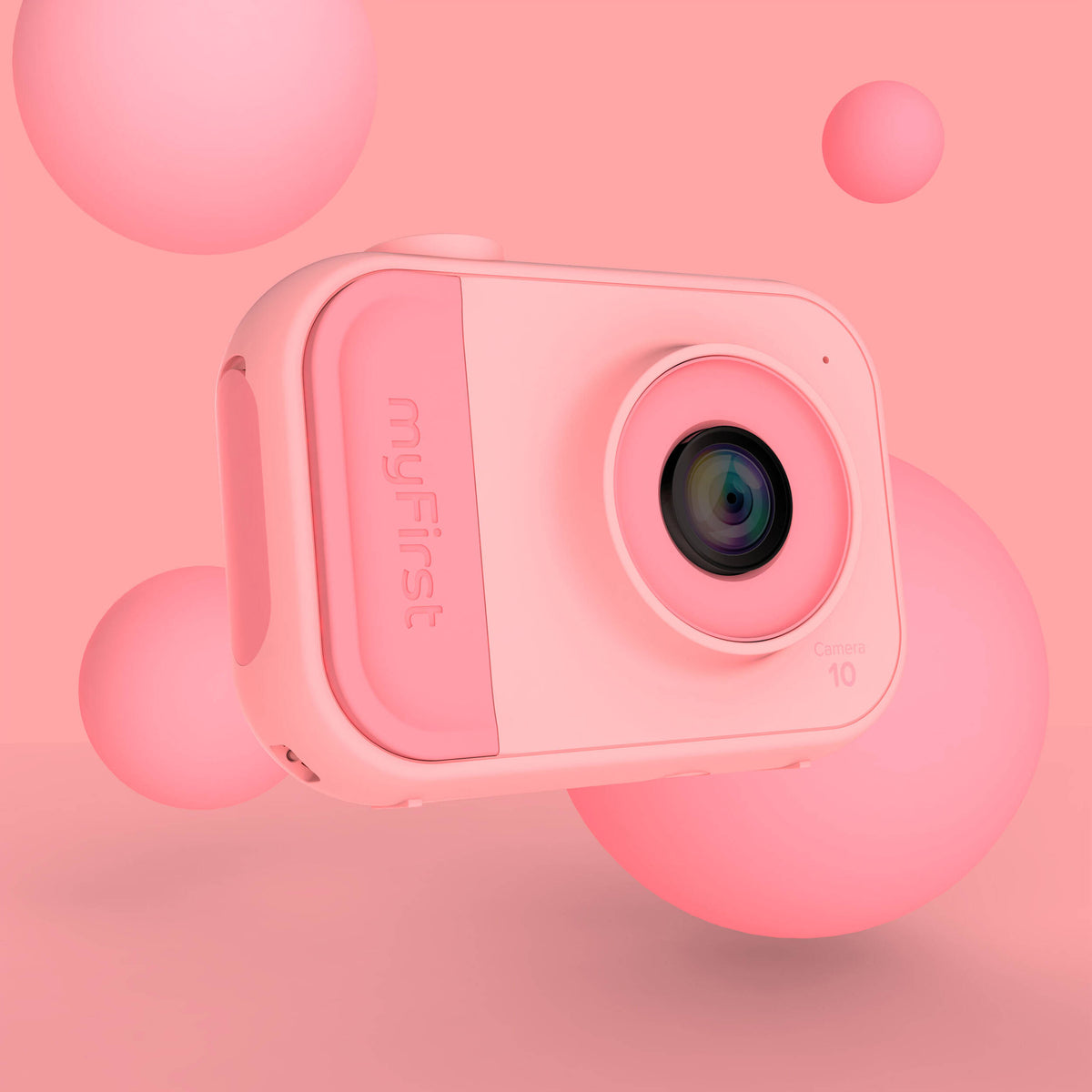 Cámara Digital myFirst Kids Mini 10 para Niños Rosa - detalle