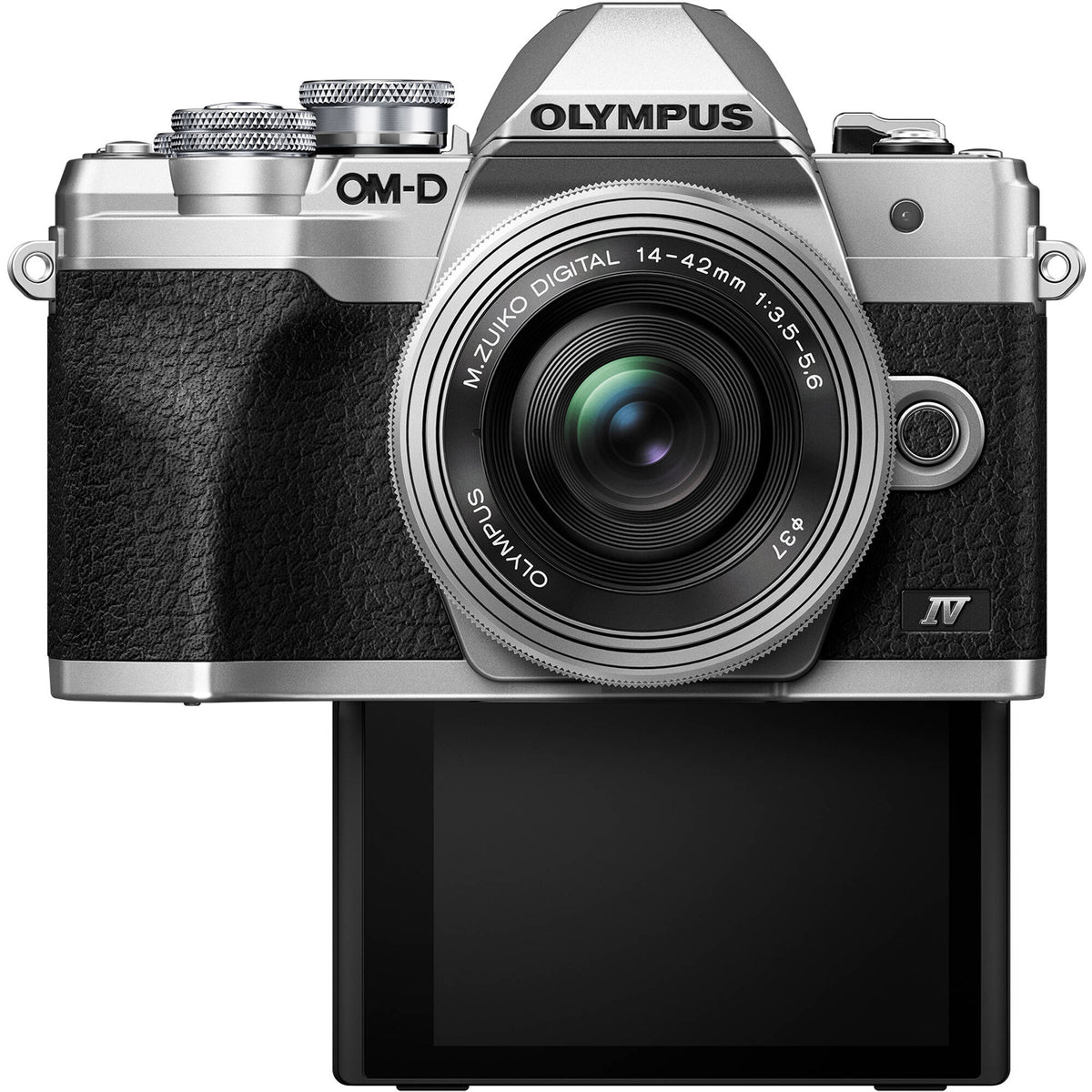 Cámara Digital Olympus OM-D E-M10 Mark IV Mirrorless 20.3MP Plateada - puertos y conexiones