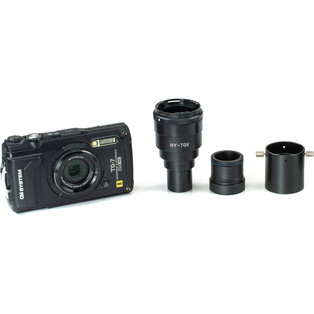 Cámara Digital OM System TG-7 INDUSTRY con Kit de Videoscopio - vista principal