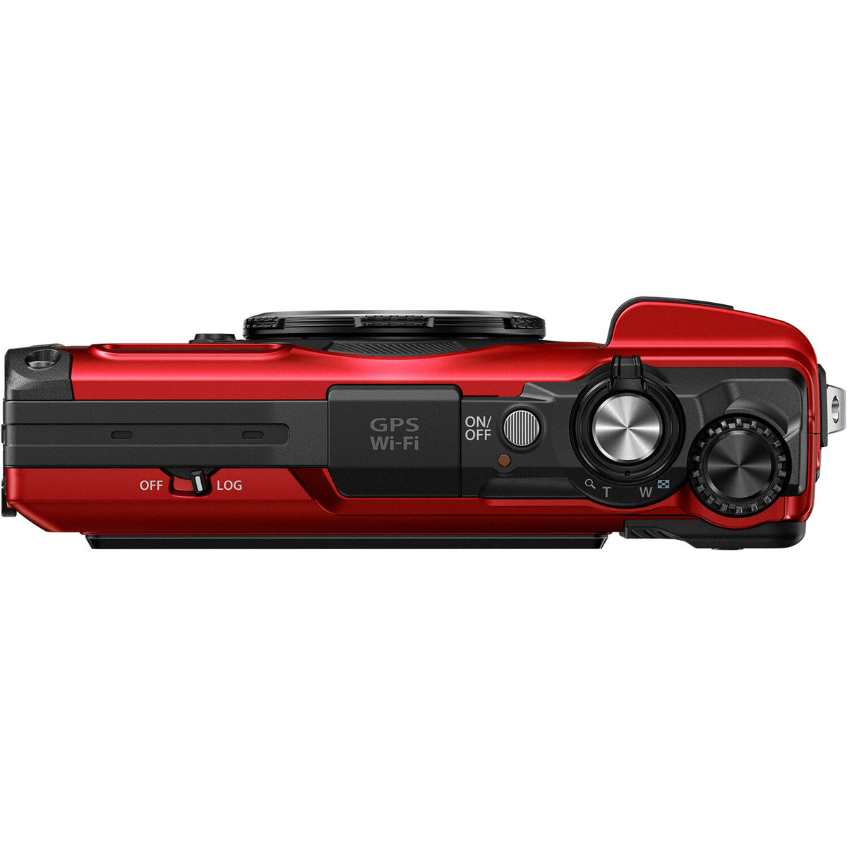 Cámara Digital OM System Tough TG-7 Sumergible Roja