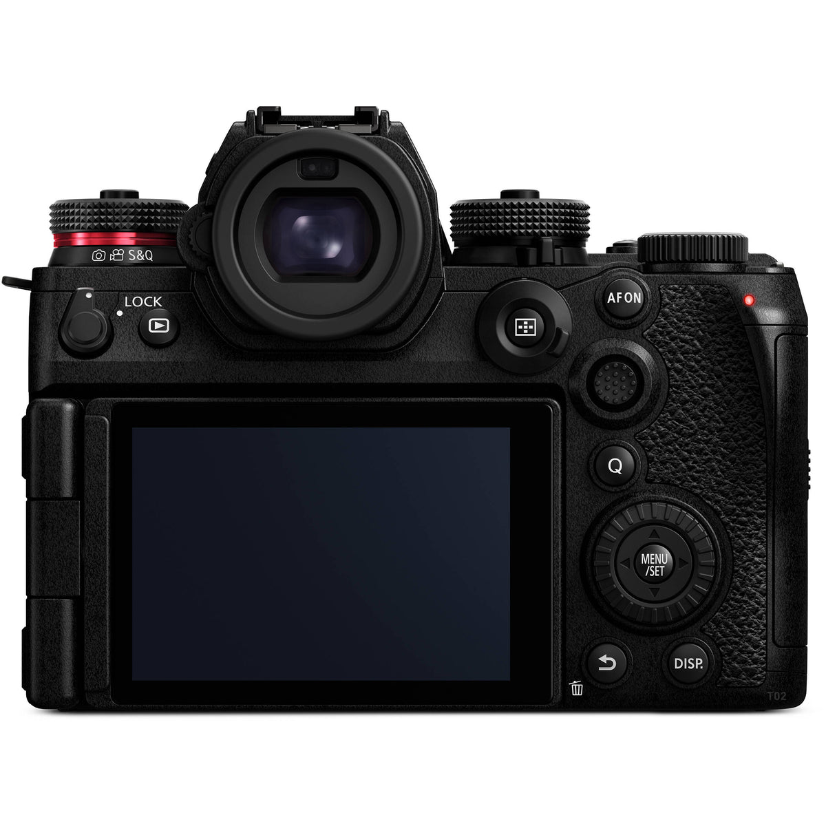 Cámara Digital Panasonic LUMIX S1R II con Lente 24-60mm f/2.8 - vista frontal