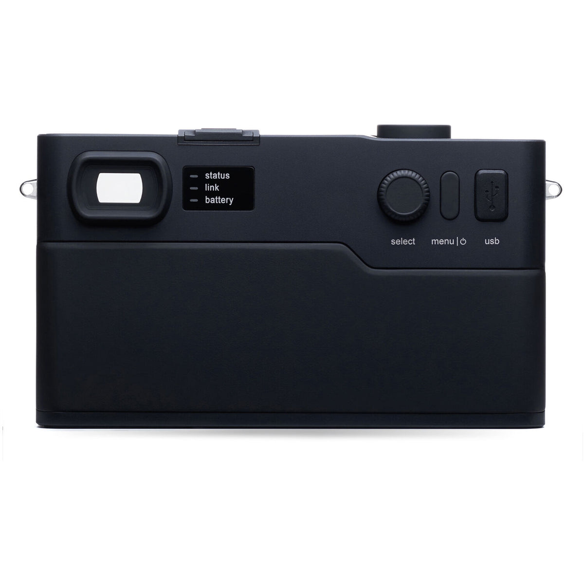 Cámara Digital Pixii Max Telémetro Full Frame 24.5MP 128GB Negro Mate - vista frontal