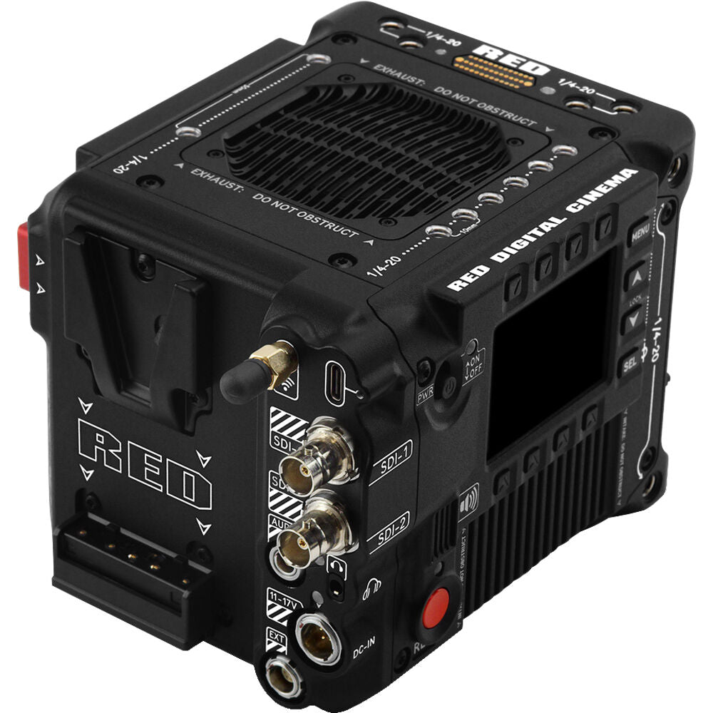 Cámara Digital RED Digital Cinema V-RAPTOR 8K S35 de Producción Pack con Top Plate Plus y Rigid-Hinge Touch 7.0 (V-Montura) -