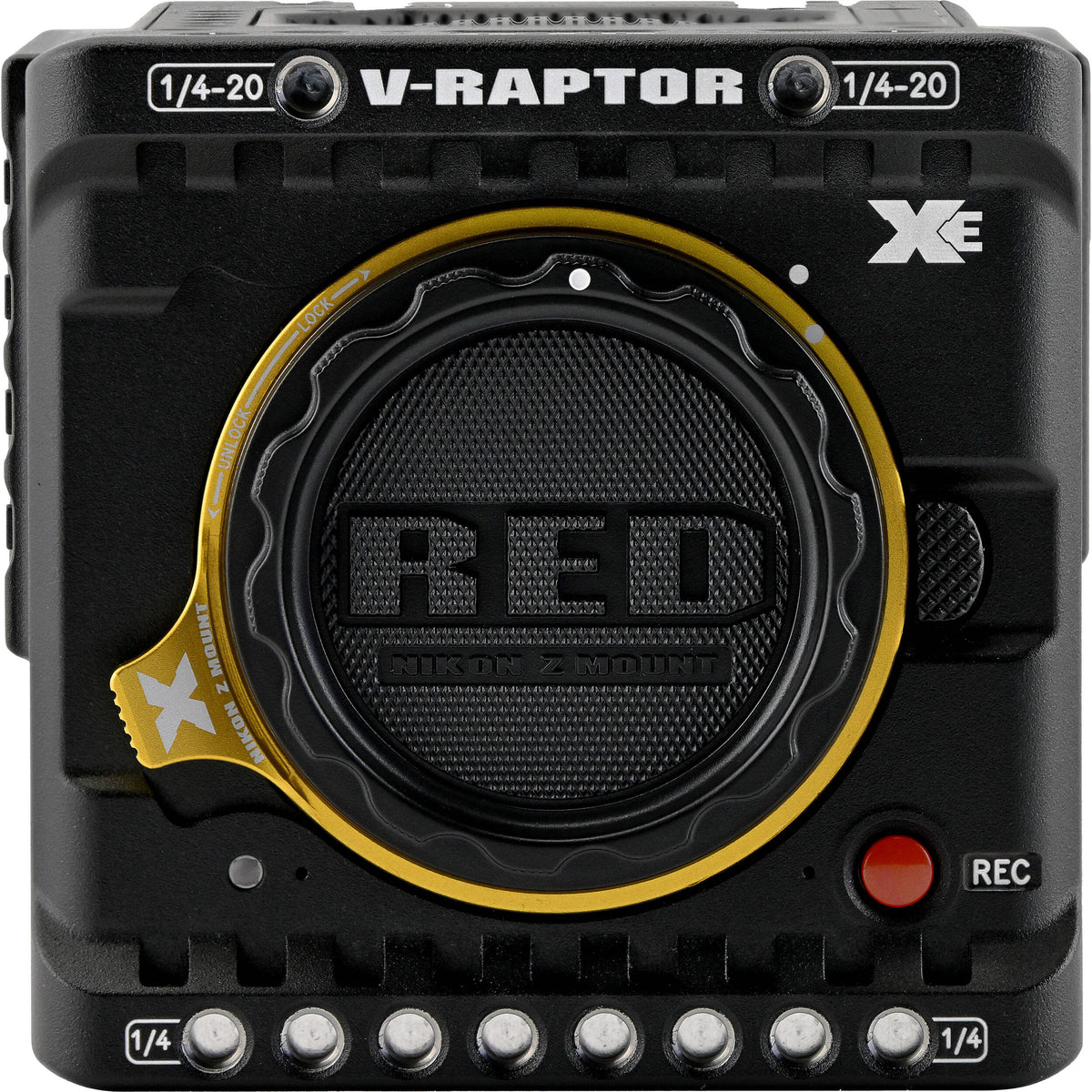 Cámara Digital RED Digital Cinema V-RAPTOR XE 8K VV (Nikon Z) - vista frontal
