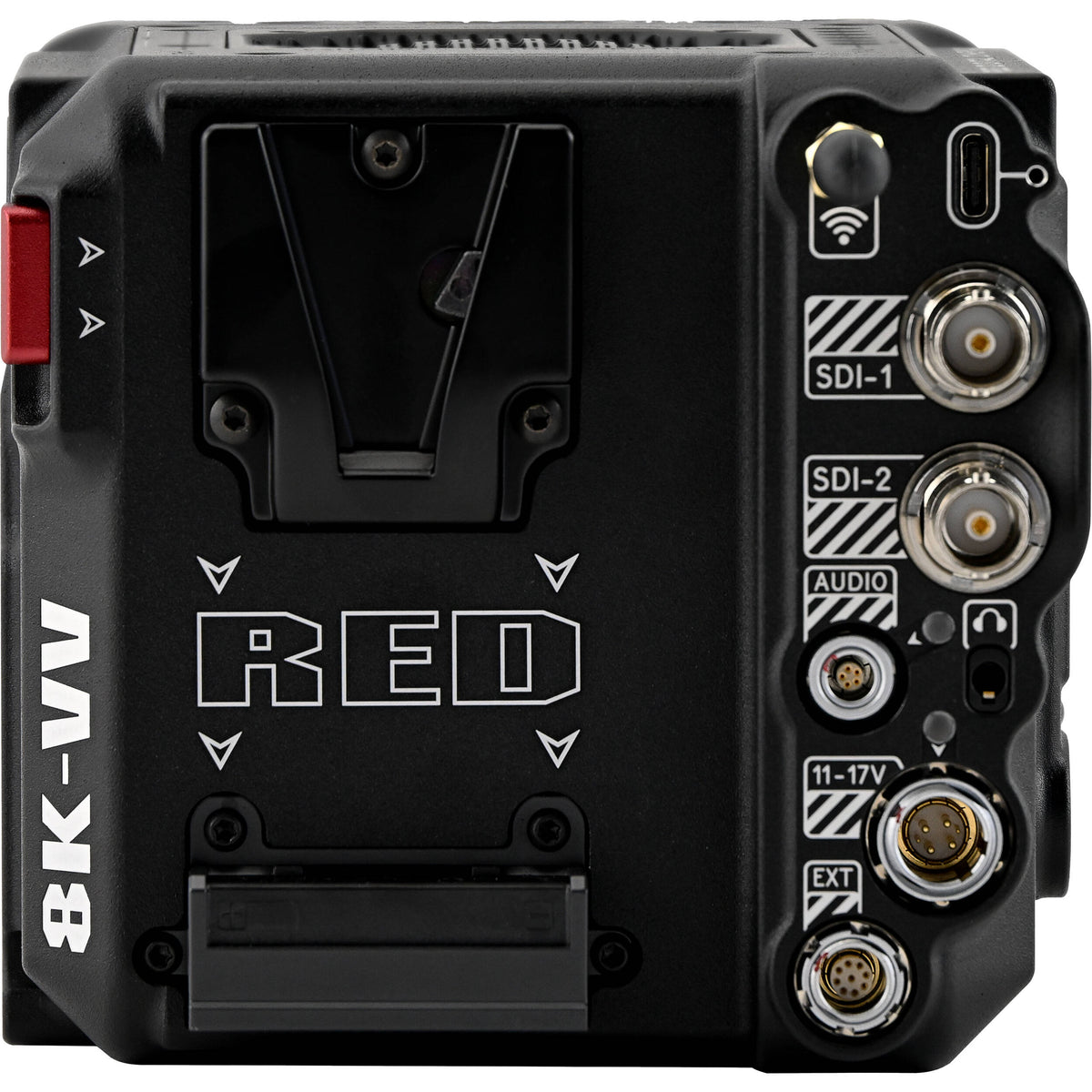 Cámara Digital RED Digital Cinema V-RAPTOR XE 8K VV (Nikon Z) - puertos y conexiones