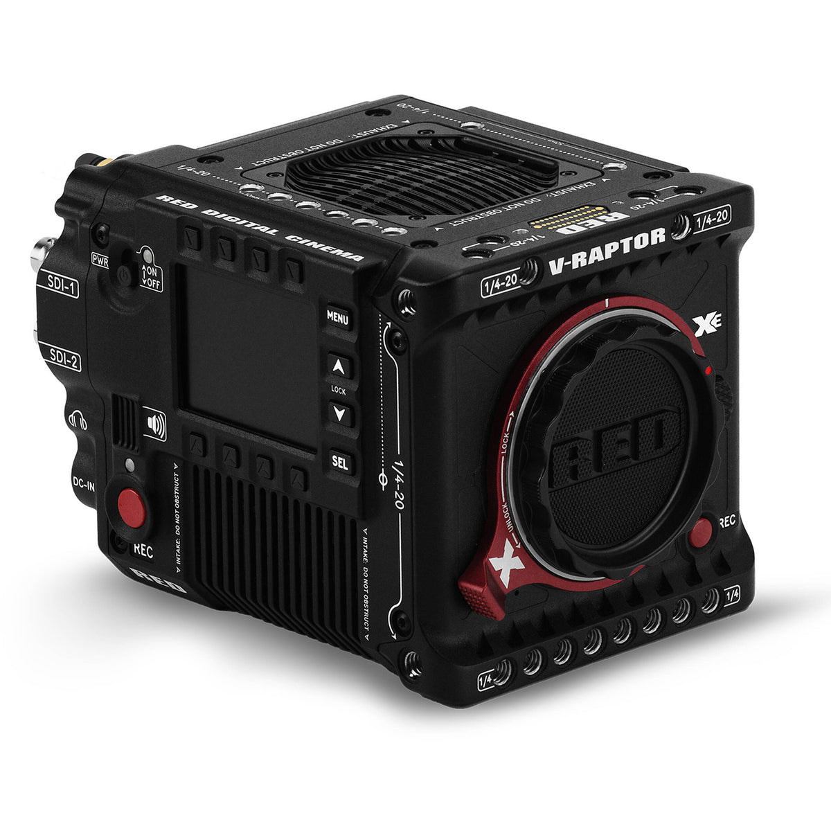 Cámara Digital RED Digital Cinema V-RAPTOR XE Cine Essentials Pack (Canon RF) - contenido de la caja