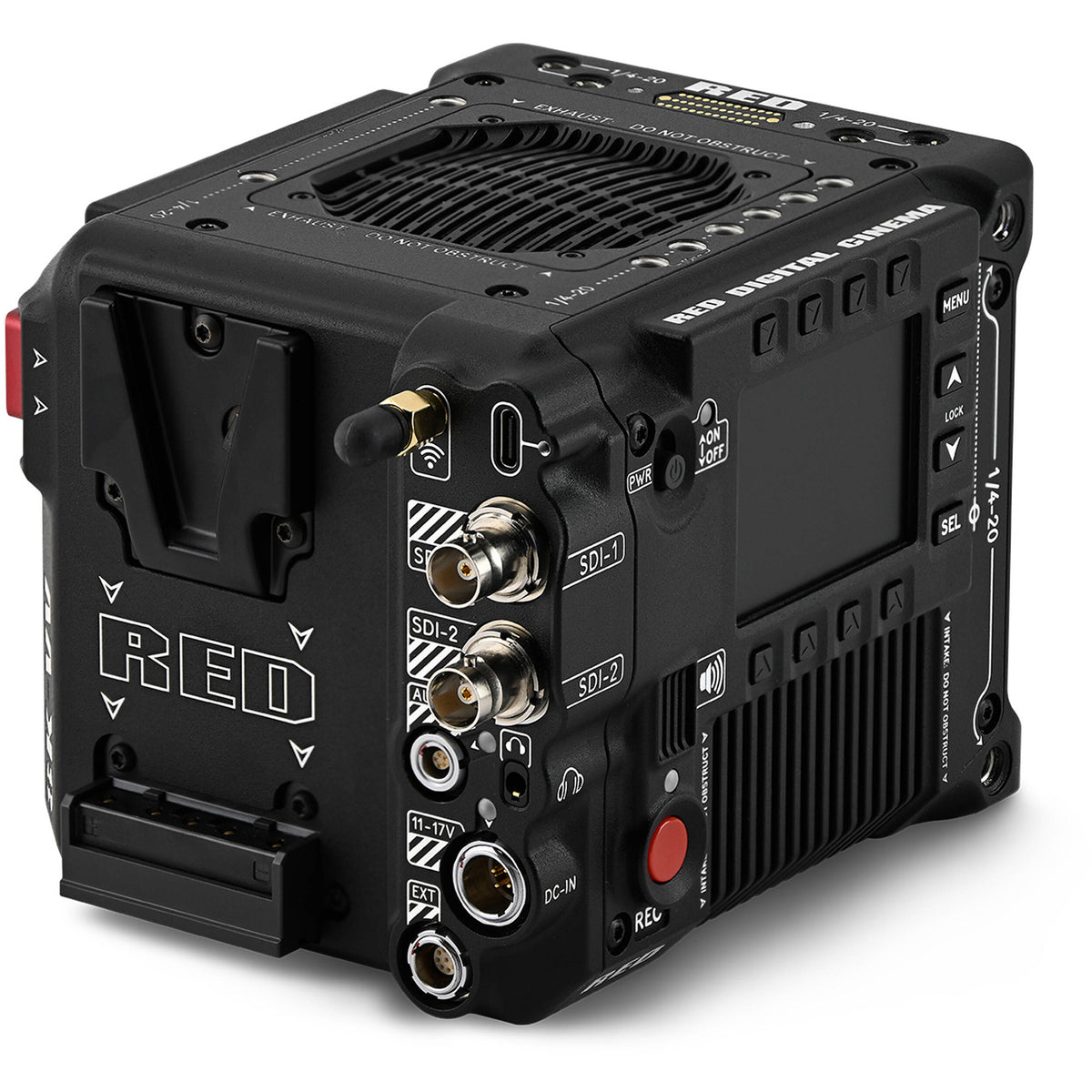 Cámara Digital RED Digital Cinema V-RAPTOR XE Cine Essentials Pack (Canon RF) - en uso