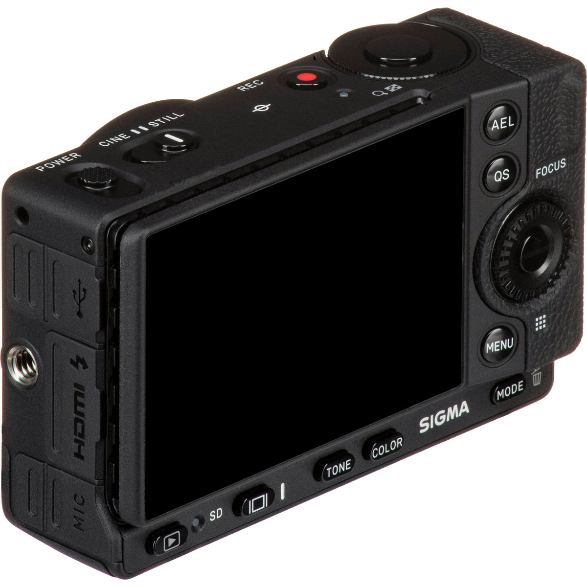 Cámara Digital Sigma fp L Mirrorless Full Frame 61MP - vista lateral