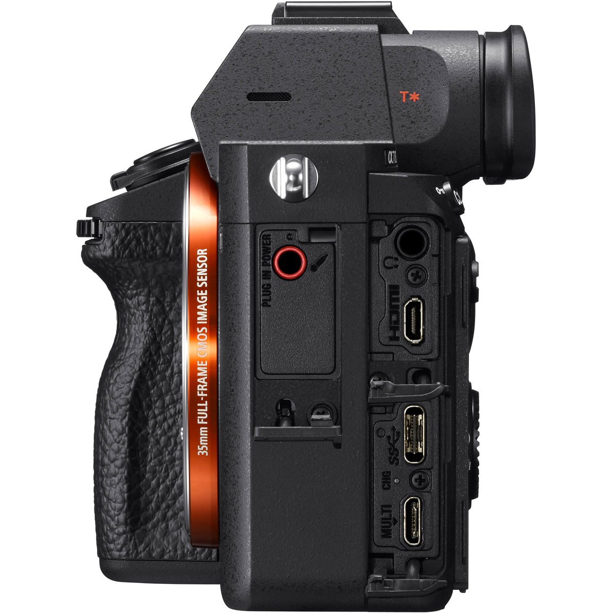 Cámara Digital Sony a7 III Mirrorless Full Frame 24MP - vista lateral