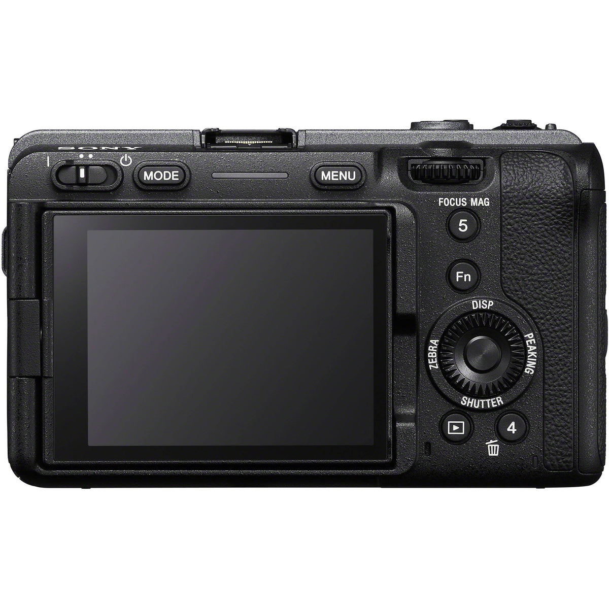 Cámara Digital Sony FX30 con XLR Mango - vista trasera