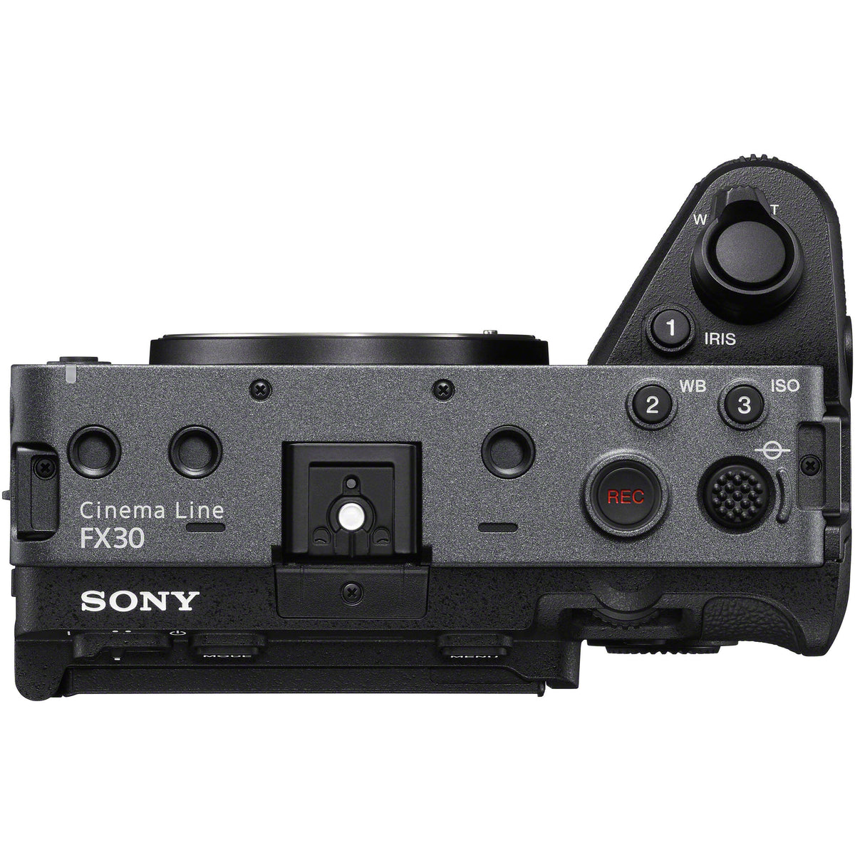 Cámara Digital Sony FX30 con XLR Mango - puertos y conexiones