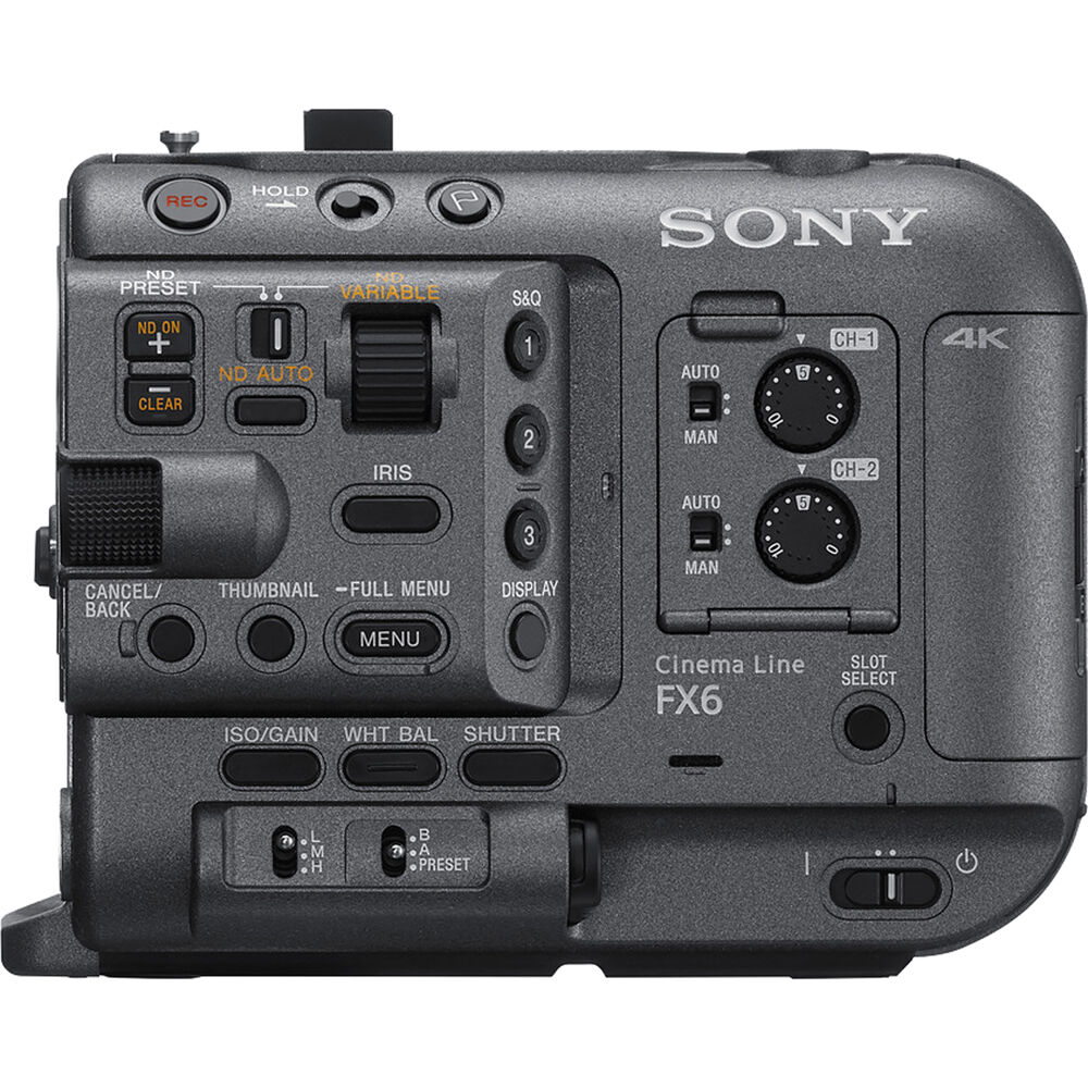 Cámara Digital Sony FX6 Full Frame (Solo Cuerpo) - contenido de la caja