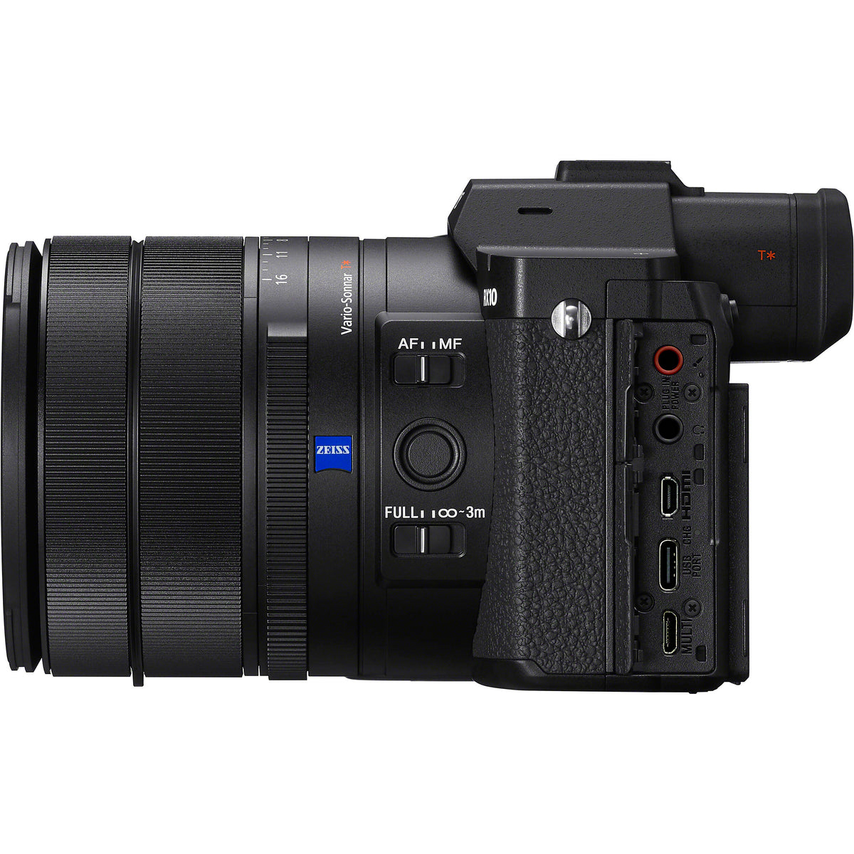 Cámara Digital Sony RX10 V Compacta con Zoom 24-600mm - contenido de la caja