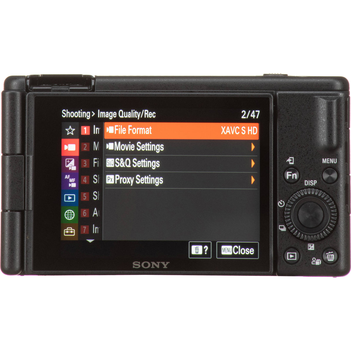 Cámara Digital Sony ZV-1F Vlogging 20.1MP Negra