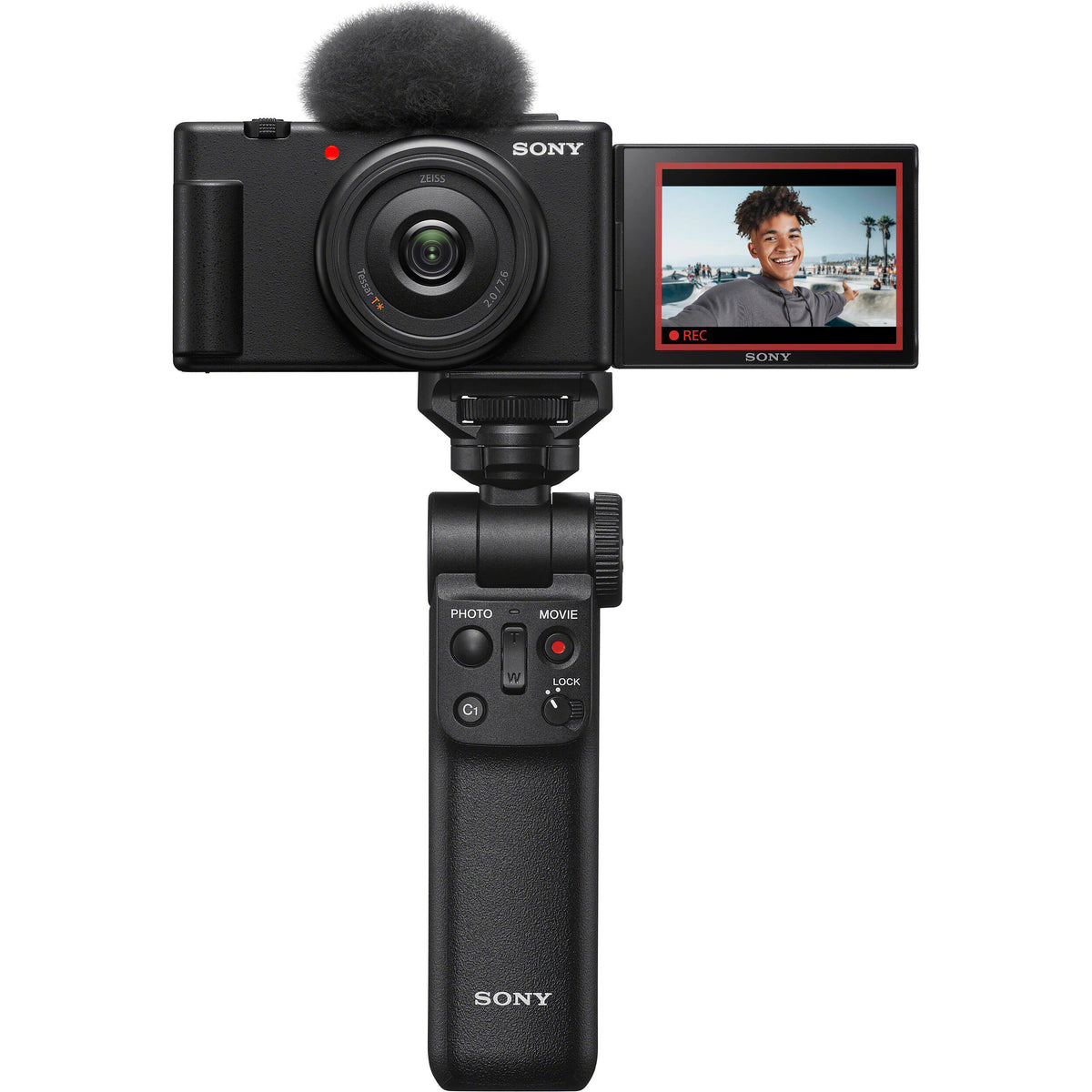 Cámara Digital Sony ZV-1F Vlogging 20.1MP Negra