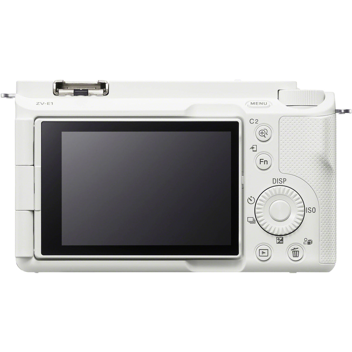 Cámara Digital Sony ZV-E1 con Lente FE 28-60mm Blanca - vista frontal